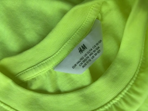 Kinder Shirt lemonfarben von H u M Bild 4