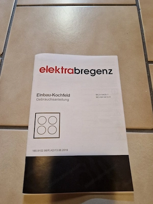 Einbau- Kochfeld Bild 2