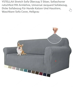 Sofaschoner Stretch Sofa Überzug Bild 2