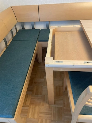 Esszimmer-Set   Tisch, Eckbank und Sessel komplett Bild 2