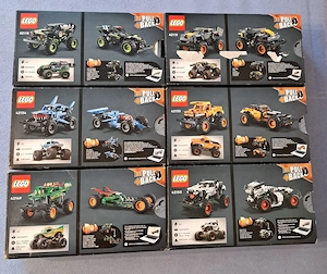 LEGO Technic Monster Jam Konvolut (42118, 42119, 42134, 42135, 42149, 42150) für Bastler Bild 2