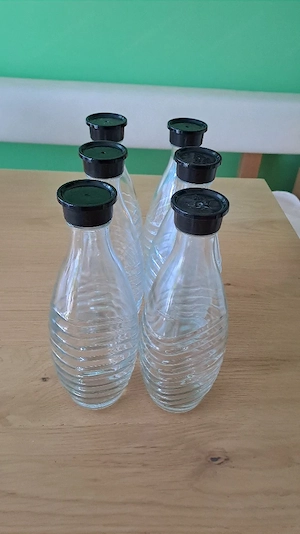 6x Sodastream 1L Glas Flaschen zu verkaufen währ es will nur Telefonisch erreichbar 0650 7104126 Da