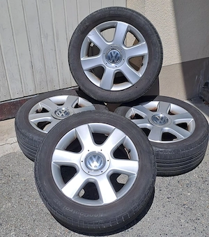 Original 16" VW Golf V Sommer Kompletträder Bild 2