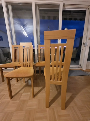 Esszimmerstühle 6 Stück gebraucht Bild 4