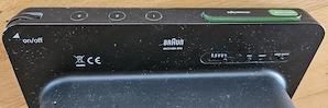 Braun BNC010BK-SRC   Funk-Radiowecker (DCF77) + FM AM Radio Bild 2