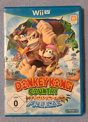 Donkey Kong Country: Tropical Freeze - Nintendo Wii U (Erstauflage) OVP & Anleitung - Top Zustand Bild 2