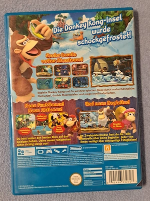 Donkey Kong Country: Tropical Freeze - Nintendo Wii U (Erstauflage) OVP & Anleitung - Top Zustand Bild 5