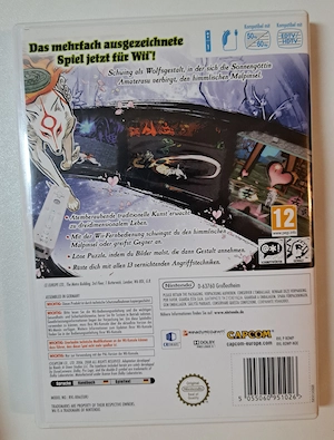 Okami - Nintendo Wii - Komplett mit Anleitung CIB - Top Zustand! Bild 5