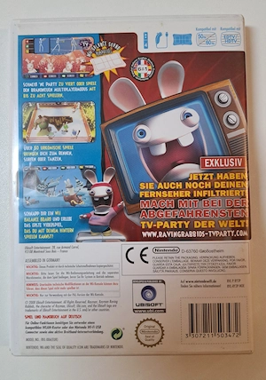 Rayman Raving Rabbids: TV Party - Nintendo Wii - Komplett mit Anleitung - USK 6 Top Zustand Bild 3