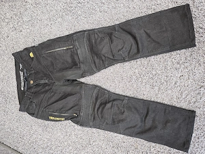 Damen Motoradhose Trilobite Jeanslook Bild 2