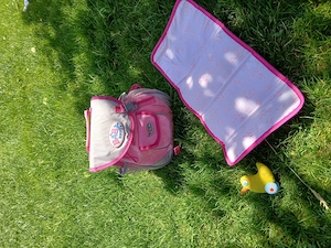 Baby Born Rucksack mit Wickelauflage Bild 2