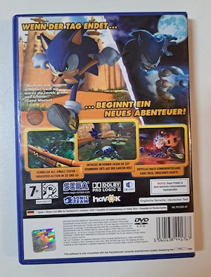 Sonic Unleashed - PS2   PlayStation 2 - CIB Komplett mit Anleitung - Deutsche Version Top! Bild 3
