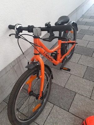 Kinder Fahrrad 20 Zoll mit Helm  Bild 4