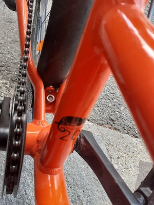 Kinder Fahrrad 20 Zoll mit Helm  Bild 2
