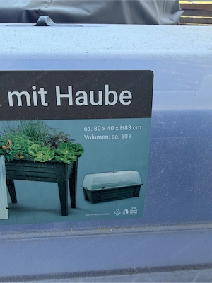 Hochbeet mit Haube Bild 2