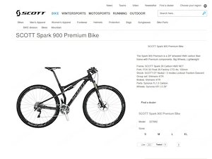MTB Scott Spark 900 Premium 29Zoll, Carbon-Rahmen, Gr. M, Fully, volle XTR-Ausstattung
