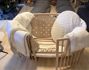 Stokke Babybett und Stubenwagen 