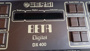 Orgel Wersi - Kultinsstrument aus den 80ern Bild 2