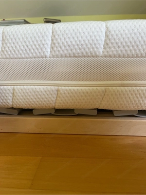 Bequemes Bett-Set: Matratze & verstellbarer Lattenrost (140x200 cm) Bild 5