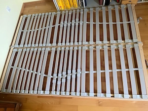 Bequemes Bett-Set: Matratze & verstellbarer Lattenrost (140x200 cm) Bild 2