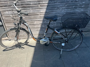 Ebike mit tiefem Einstieg