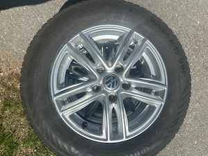 Original VW Alufelgen mit Continental Reifen 195 65 R15