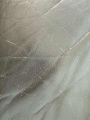 Echtleder Wohnlandschaft Couch, 395cm x 285cm mit 7 Lederkissen Bild 7