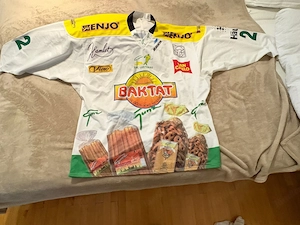 Vintage EHC Lustenau Trikot   Jersey   seltenes Sponsoren-Design - ehemaliges Spielerdress Bild 2