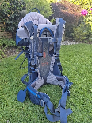 Deuter Kid Comfort Kindertrage   Kraxe   Midnight Blau   Top Zustand! Bild 2