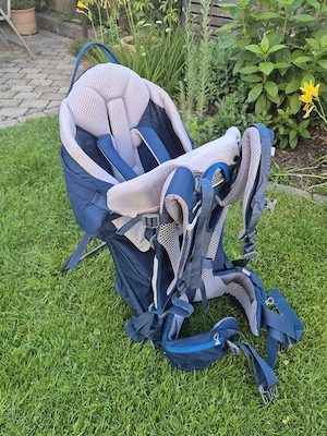 Deuter Kid Comfort Kindertrage   Kraxe   Midnight Blau   Top Zustand! Bild 3