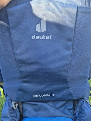 Deuter Kid Comfort Kindertrage   Kraxe   Midnight Blau   Top Zustand! Bild 4