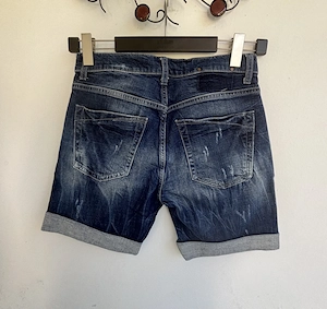 Lässige Damen Shorts Jeans blau Bild 2