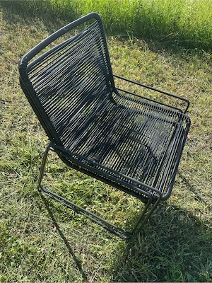 Lounge Sessel schwarz Bild 3
