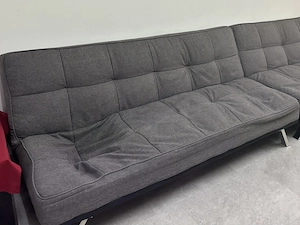 Graue Couch  Bild 2