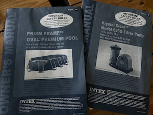 NEU - ORIGINAL VERPACKT - 503 x 274 x 122 cm Intex Frame Oval Premium Pool Bild 5