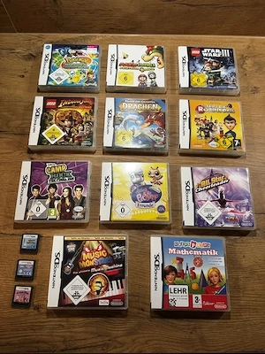 Nintendo Gameboy Advance 3DS Lite Sammlung Mario Pokémon Omega Bild 4