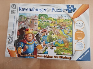 Tiptoi - Ravensburger-Puzzle "Die Ritterburg"