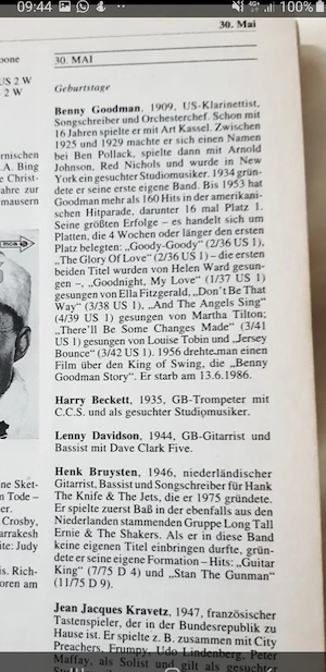 BennyGoodman117JazzAZ AaronZzTop AbbaZappa Bild 3