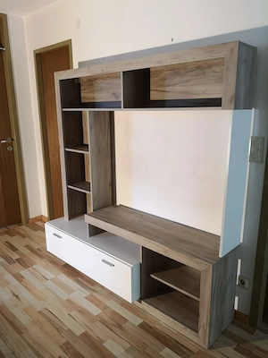 Wohnwand 170x42x170cm Bild 3