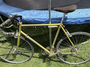 Herren Stahlrahmen Straßen Rennrad 