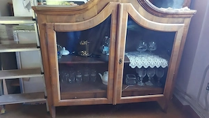 Biedermeier Glaskasten