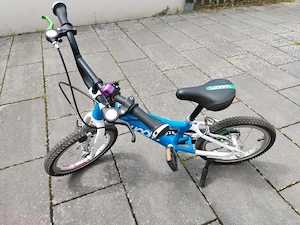 Woom 2 Blau 14 Zoll mit Klingel Bild 3