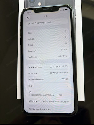 iPhone 11 schwarz Bild 5