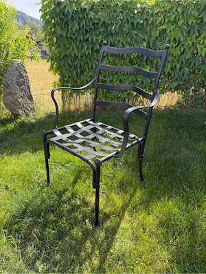Gartenstühle Geschmiedet  Bild 2