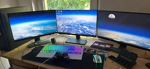 Gaming PC plus sett up Bild 4