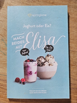 Eismaschine Elisa Springlane 2in1 2L Bild 2
