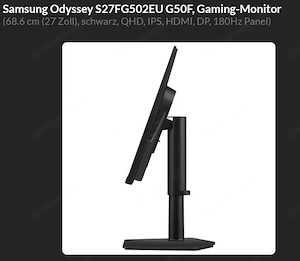 Samsung Odyssey S27FG502EU QHD-Monitor Bild 3
