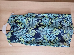 Longbluse V-Ausschnitt