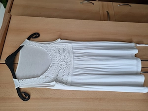 raffiniertes Longshirt weiß Bild 2