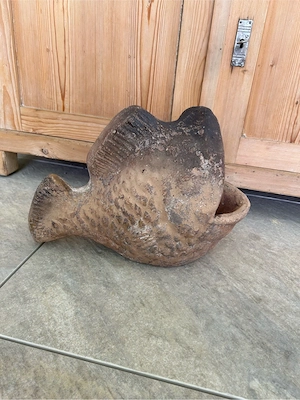 Big Mouth Planta Fish Terrakotta Pflanzengefäß